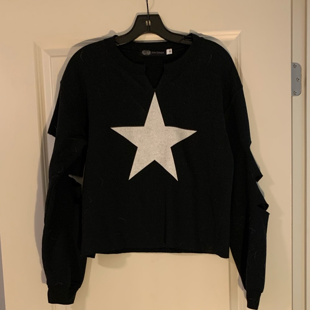 Cropped sweatshirt